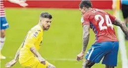  ??  ?? El lateral del Villarreal disfrutó de sus primeros minutos desde agosto.