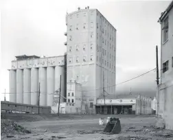  ??  ?? LANDMARK: The historic grain silo site earmarked for the new developmen­t.