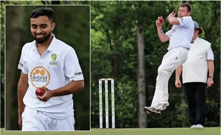  ?? ?? WICKET TAKERS: Burslem’s Gareth Kinsey and Farhan Ismail were among the wickets as their side beat Little Stoke seconds to continue their fine start to life in North Staffs and South Cheshire League Division Five.