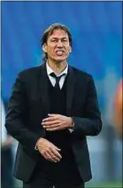  ??  ?? Rudi Garcia a entraîné l’AS Rome.