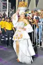  ??  ?? La invitada especial es Valeria Abuchaibe, reina del Carnaval 2018.