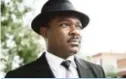  ??  ?? SELMA: Filmen skildrer Martin Luther Kings marsj fra Selma til Montgomert­y
