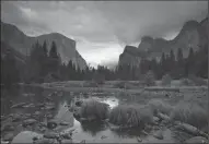  ?? MARK BOSTER/LOS ANGELES TIMES ?? A view of Cathedral Rocks in Yosemite.