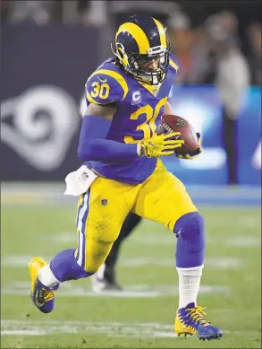  ?? Mark J. Terrill / Associated Press ?? Los Angeles Rams running back Todd Gurley.