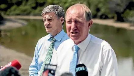  ??  ?? Environmen­t minister Nick Smith says the National Policy Statement for Freshwater Management could cost $2 billion.