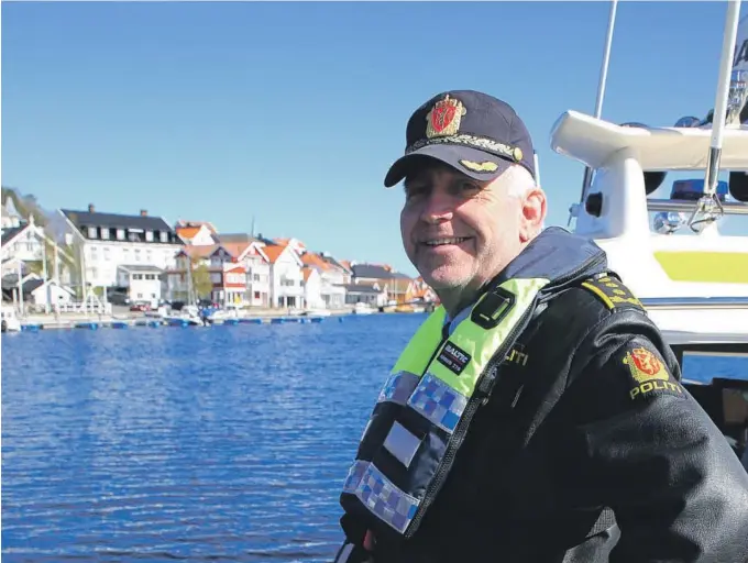  ?? .ARKIVFOTO: SINDRE OMENÅS ?? BEKYMRET: Øystein Skottmyr er bekymret over holdningen til alkohol til sjøs.