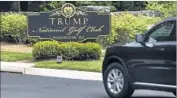  ?? Jim Lo Scalzo Pool Photo ?? THE DAY after a rally celebratin­g his first 100 days in office, Trump went to his golf club in Sterling, Va.