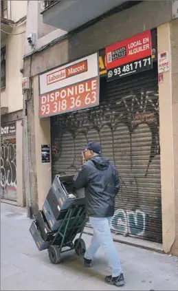  ?? LUIS MORENO ?? Cese de actividad de una empresa española.