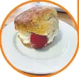  ?? ?? Scone score Firm texture, fluffy underneath.
8/10