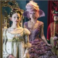 ?? ASSOCIATED PRESS ?? This image released by Disney shows Mackenzie Foy, left, and Keira Knightley in a scene from “The Nutcracker and the Four Realms.”