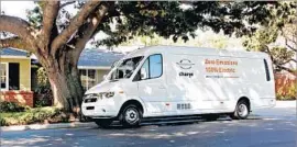  ?? Chanje ?? THE BIGGER buyers of medium-duty trucks, such as UPS, will be watching initial purchasers to see whether the operating costs justify a switch to electric.