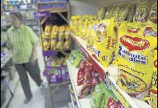  ??  ?? In 2014, a statelevel food laboratory in Gorakhpur found Nestlé SA’S instant noodles brand, Maggi, to be unsafe. The product however, was later cleared for sale by the government.