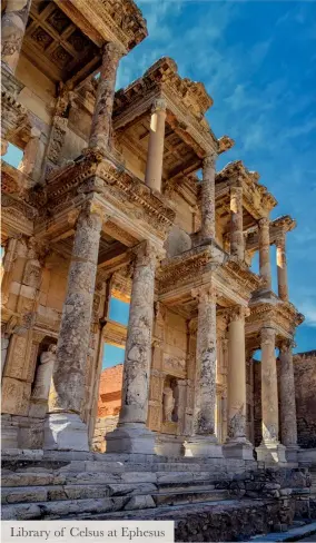  ??  ?? Library of Celsus at Ephesus