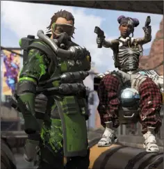  ??  ?? Apex Legends displays all of the tropes we now come to expect with the Battle Royale genre.