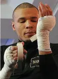  ?? KEVIN QUIGLEY ?? Ready: Eubank