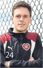  ??  ?? Jambos defender Liam Smith.