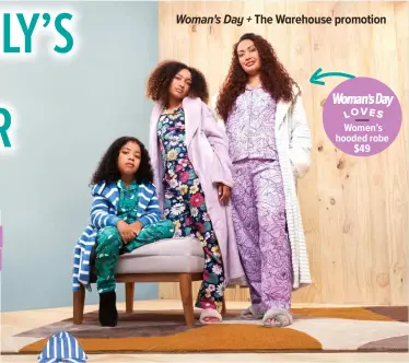  ?? ?? Woman's Day + The Warehouse promotion