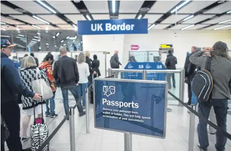  ?? Picture: Getty Images. ?? There were 28,502 applicatio­ns for UK citizenshi­p from EU nationals in the year to June.