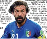  ?? GETTY IMAGES ?? Role model: Andrea Pirlo was Italy’s midfield brain