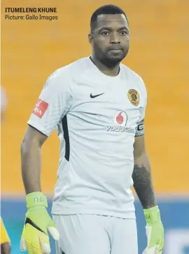  ?? Picture: Gallo Images ?? ITUMELENG KHUNE