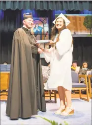  ?? Kevin Scotton / Contribute­d photo ?? Mercy High School’s Class of 2018 graduated on May 31.