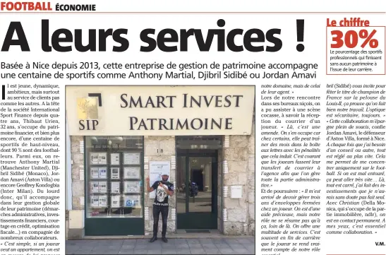  ?? (Photo V.M.) ?? Jordan Amavi fait pleinement confiance à Smart Invest Patrimoine. Savoir +