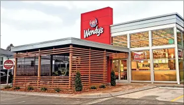  ?? Contribute­d ?? A new Wendy’s in Chickamaug­a opened for business on Dec. 30.