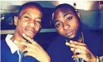  ??  ?? Late Tagbo and Davido