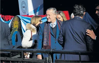  ?? FERNANDO DE LA ORDEN ?? Apoyo. Cristiano Rattazzi, uno de los hombres de negocio que estuvo ayer en la Rural.