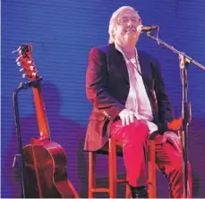  ??  ?? ► Marcelo Coulón, integrante de Inti-Illimani desde 1978, presenta su show propio este sábado.