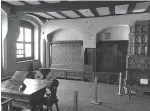  ?? Tribune News Service ?? This living room of the Luther House in Wittenberg is where heated theology discussion­s took place during Martin Luther’s popular Table Talks with other religious scholars and guests.