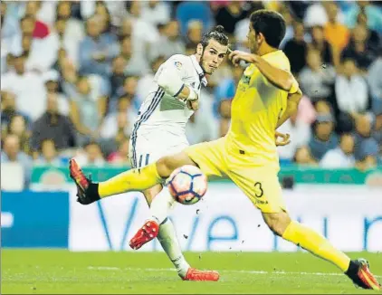  ?? FOTO: SIRVENT ?? Bale llega en racha al partido ante el Villarreal y buscará aprovechar la última oportunida­d para ser titular en la final de la Champions