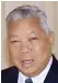  ??  ?? Samak: Urged Burma to produce more rice