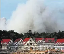  ?? ?? Deutschlan­d: In Brandenbur­g wüteten tagelang Waldbrände, erst nach Regenschau­ern gelang es, sie zu löschen