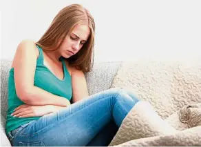  ?? — TNS ?? Common symptoms of a uterine fibroid include heavy menstrual bleeding, pelvic pain, bowel and bladder problems, and sometimes, infertilit­y and miscarriag­e.