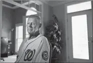  ?? MATT MCCLAIN/THE WASHINGTON POST ?? Former major league player, coach and manager Frank Howard, 81, poses for a portrait at his home in Aldie, Va., in 2018.