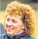  ??  ?? Lucinda Russell: high hopes for Highland Hunter.