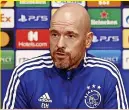  ?? ?? HINT Ten Hag could fancy a challenge