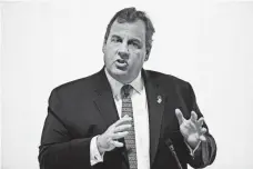  ?? MATT ROURKE, AP ?? Five sports organizati­ons sued New Jersey and Gov. Chris Christie in 2012 to try to prevent sports betting there.