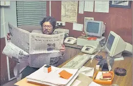  ??  ?? Chandan Mitra during his stint as the executive editor of Hindustan Times.