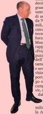  ?? LAPRESSE ?? Sotto Beppe Marotta, 60 anni, direttore generale e ad della Juventus targata Andrea Agnelli