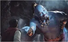  ?? WALT DISNEY PHOTOS ?? Will Smith’s “Aladdin” Genie has won over fans after a disastrous rollout that caused consternat­ion on Twitter.