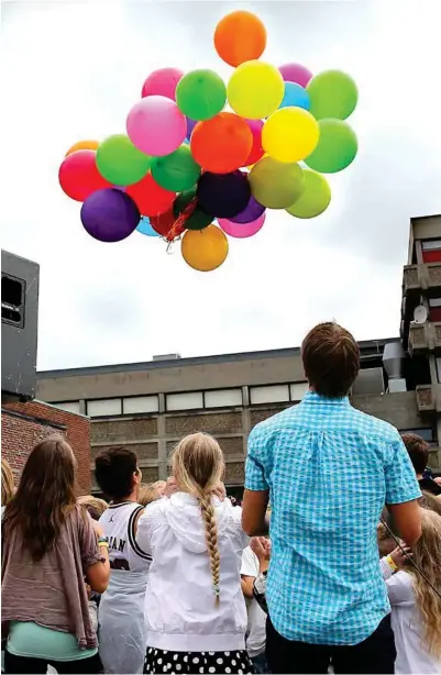  ?? ARKIVFOTO: KJARTAN BJELLAND ?? Ballongsli­pp da Filadelfia startet sin utbygging i Dronningen­s gate. Bør slikt forbys?