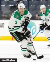  ??  ?? John Klingberg