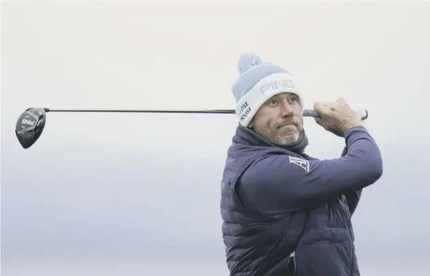  ??  ?? 0 Lee Westwood is hoping to win his second tournament of the season at the Italian Open this weekend.