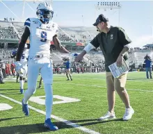  ??  ?? CSU Rams wide receiver Warren Jackson (9) hauled in 77 passes for 1,119 yards in just 10 games as a junior last season. Now he has his eyes on a Mountain West Conference title in his final year in Fort Collins.