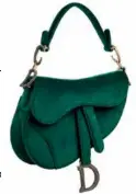  ??  ?? DIOR SADDLE BAG. $3,950