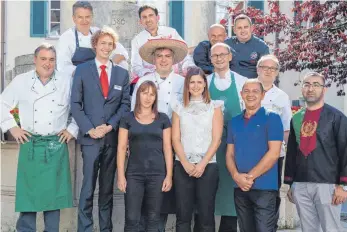  ?? FOTO: JO HERRMANN ?? Die Waldseer Wirte präsentier­en wieder ihr Können.