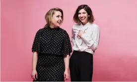  ??  ?? ‘After these years it might feel harder to take risks, but that’s what I’m invested in’: Corin Tucker, left, and Carrie Brownstein of Sleater-Kinney. Photograph: Suki Dhanda/The Observer