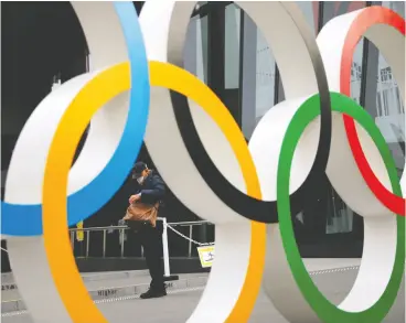  ?? ISSEI KATO / REUTERS ?? It is an outlandish time for Canada even to be mulling a run at securing a future olympiad, Colby Cosh writes.